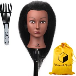 kappershoofd oefenhoofd afro