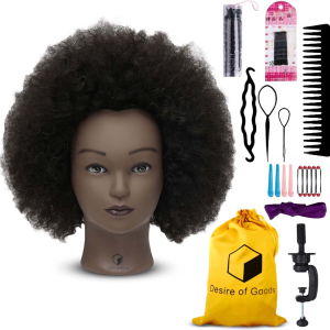 afro kappershoofd