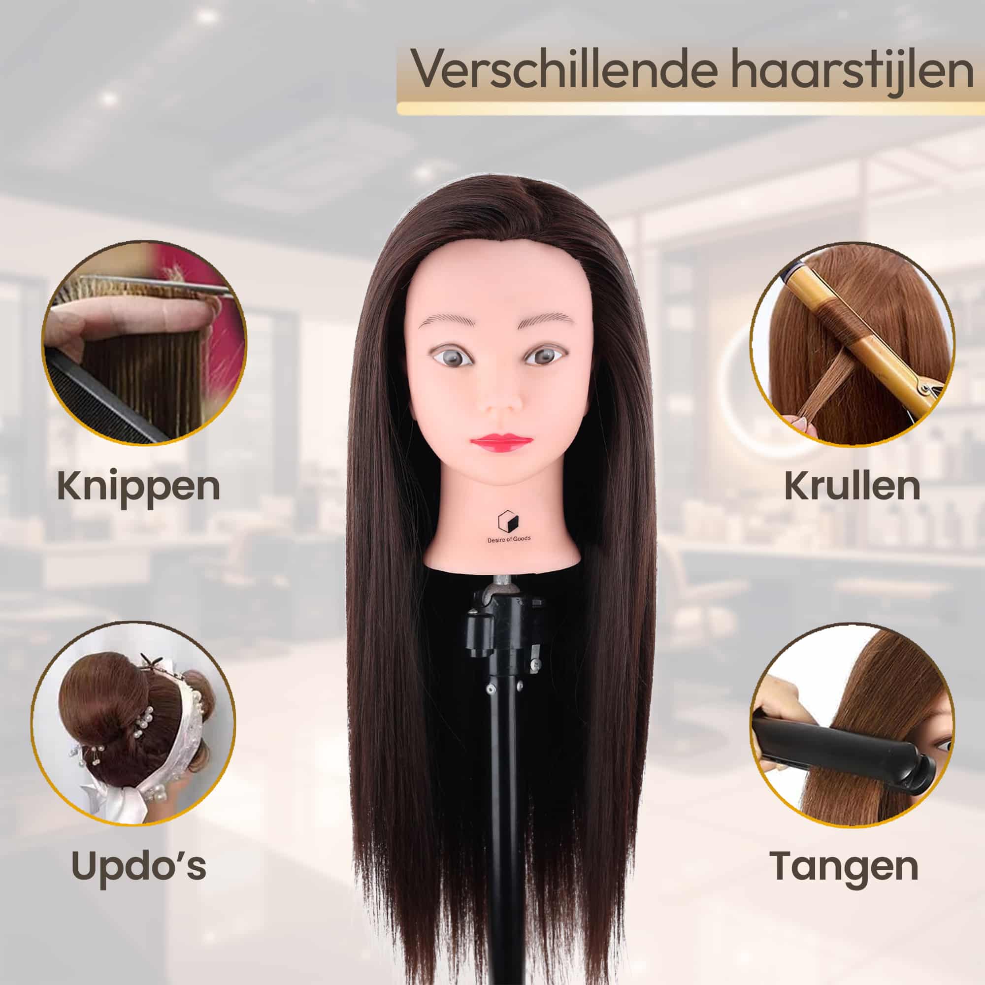 oefenhoofd kappershoofd