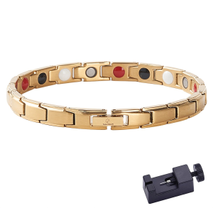 magnetische armband goud