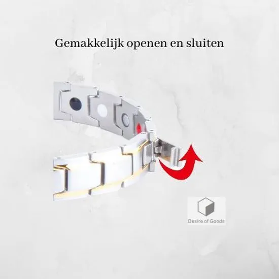 Desire of Goods Magnetische armband – afslanken – afvallen Anti Cellulite - Afbeelding 2