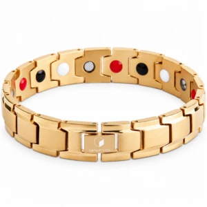 magnetische armband goud